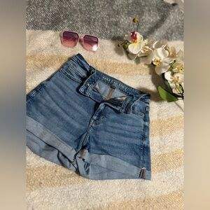 American Eagle Outfitters Women's Classic Blue Jean Shorts